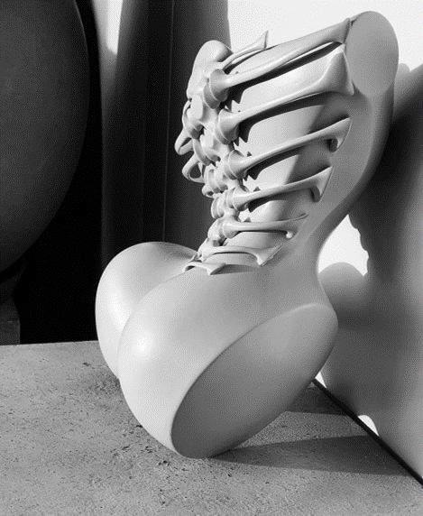 resin sculpture by Katherine-Ann Mueller for specieskam