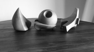 stainless steel sculpture by Katherine-Ann Mueller for specieskam