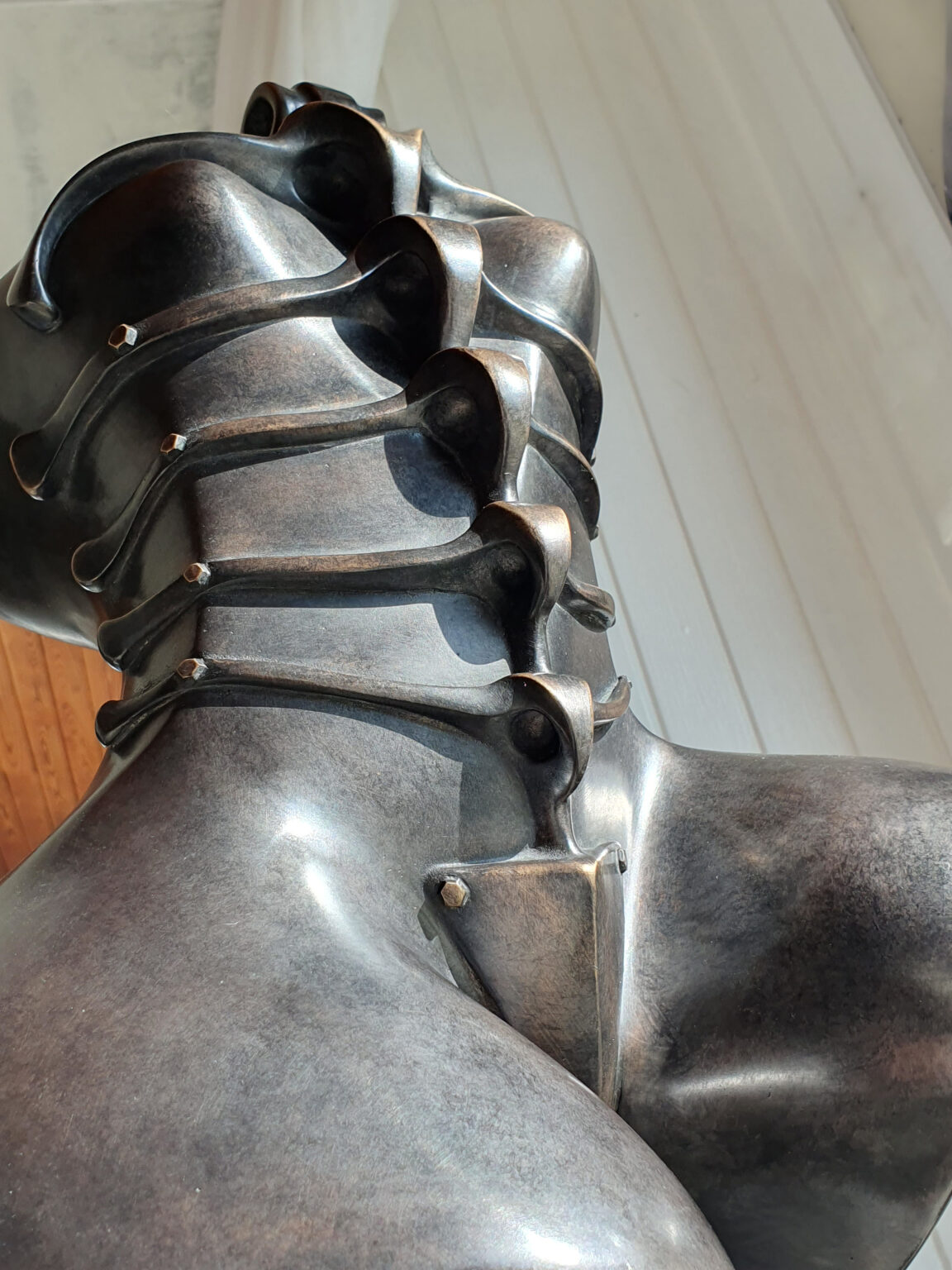 SIE bronze sculpture by Katherine-Ann Mueller for specieskam