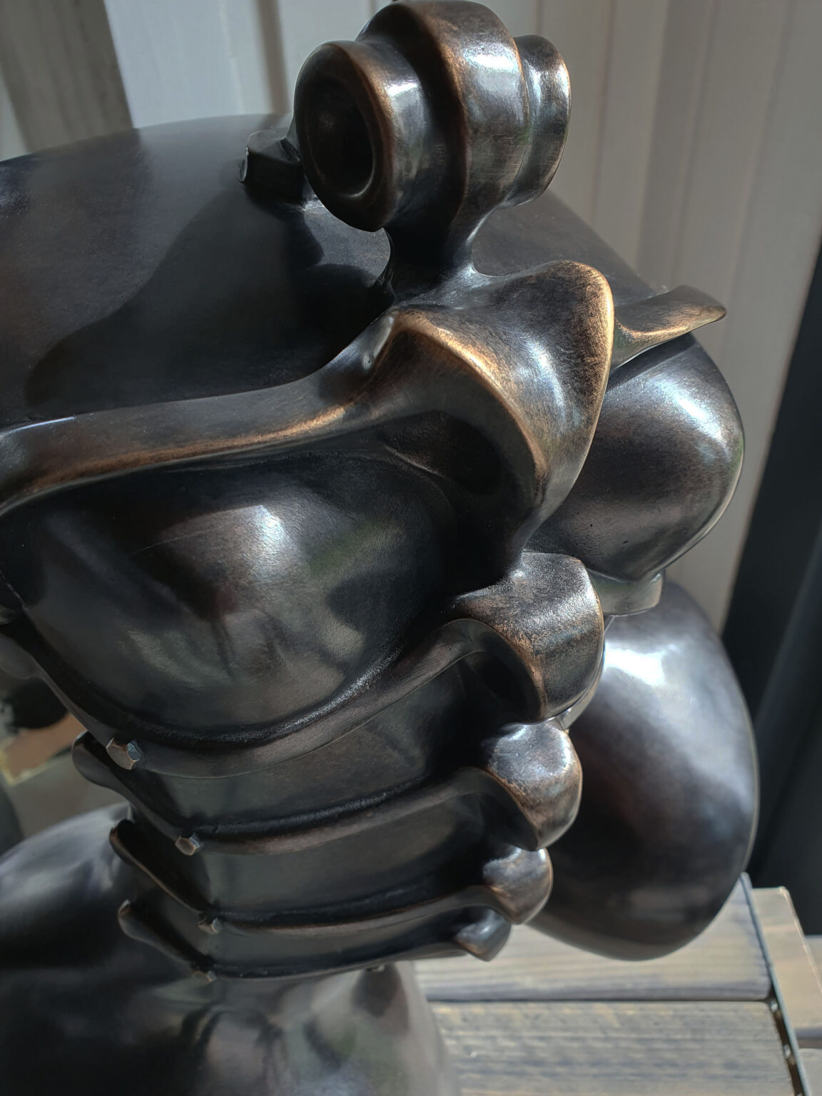 SIE bronze sculpture by Katherine-Ann Mueller for specieskam